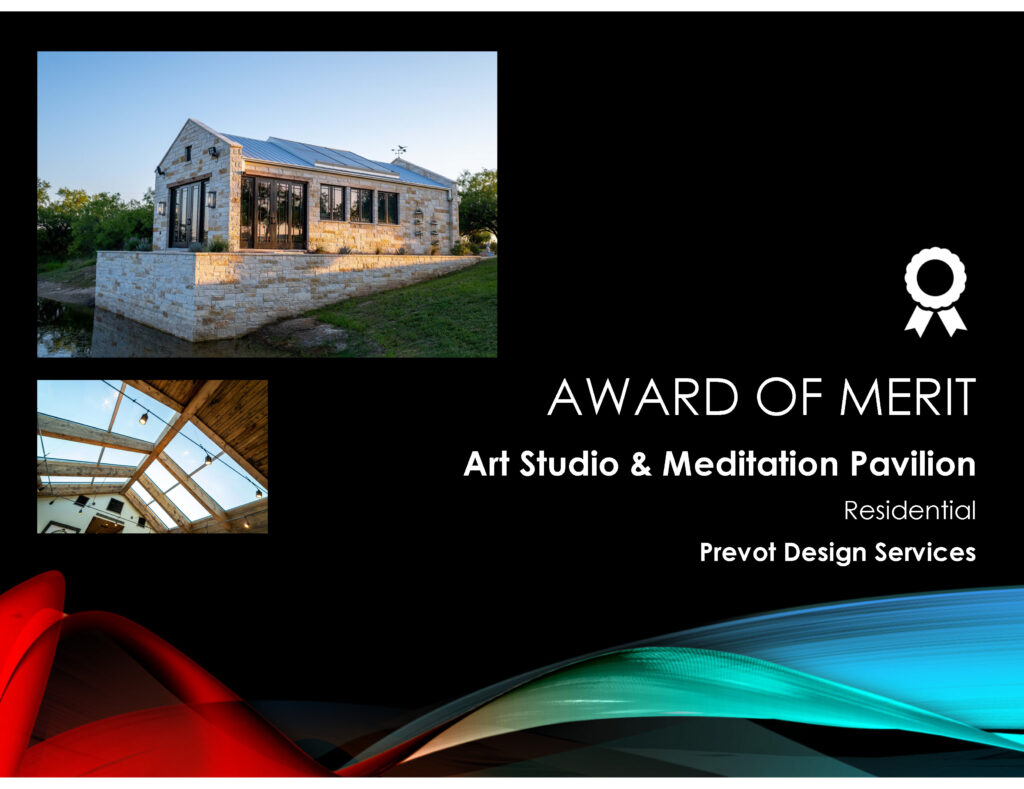 2021 Award of Merit: Art Studio & Meditation Pavilion