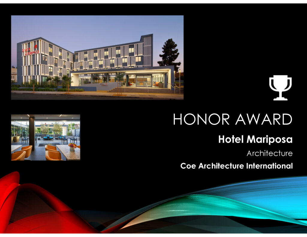 2021 Honor Award: Hotel Mariposa